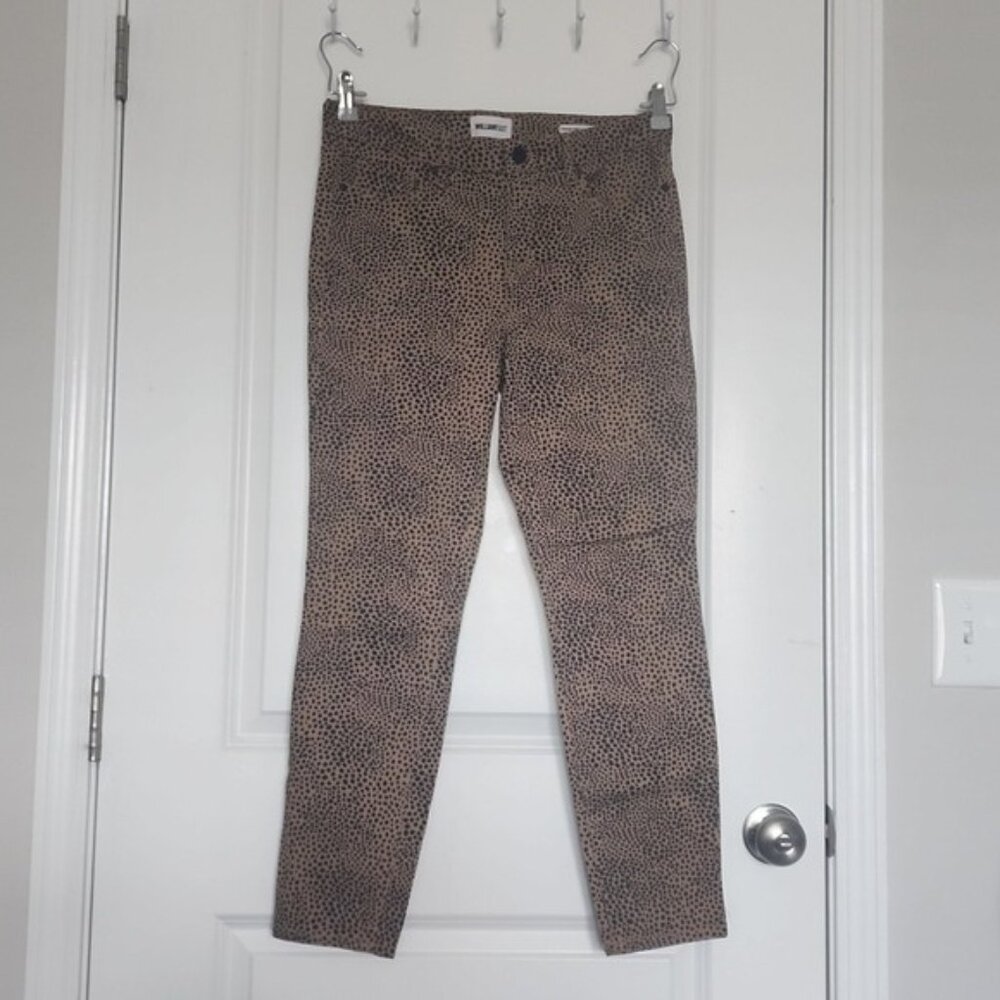 William Rast Leopard print pants Size 29